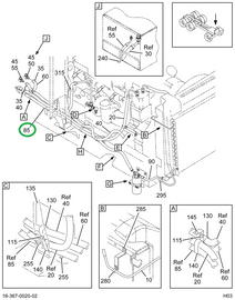 2024400C91 HOSE,ASSY DRYER TO EVAP W/134A