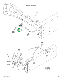 2024459C1 ELBOW,SPECIAL DROP 3/8 X 3/8