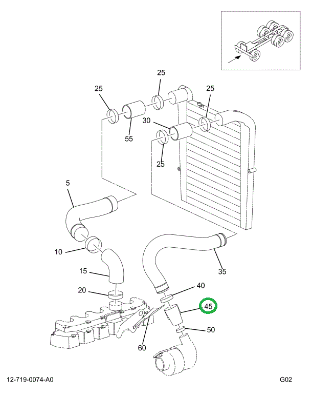 2024703C2 HOSE,TURBO CHARGER