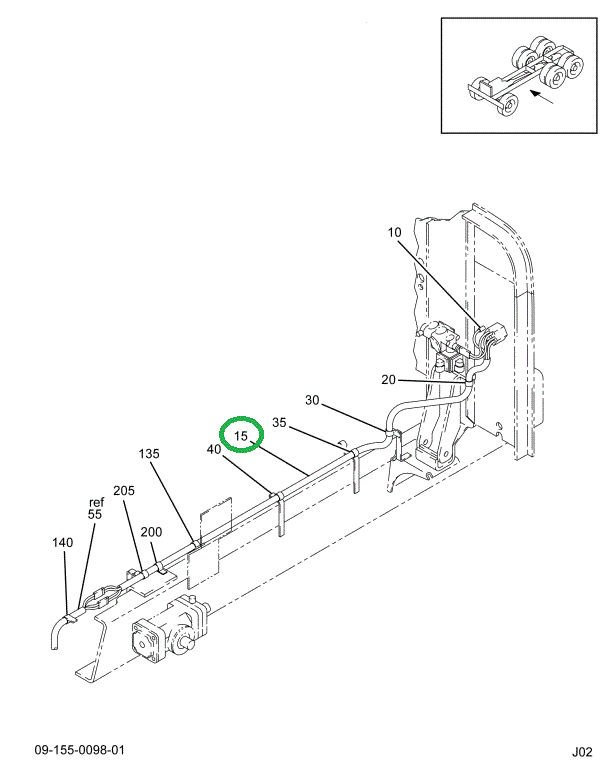 2024704C91 HARNESS ASSY FRT END