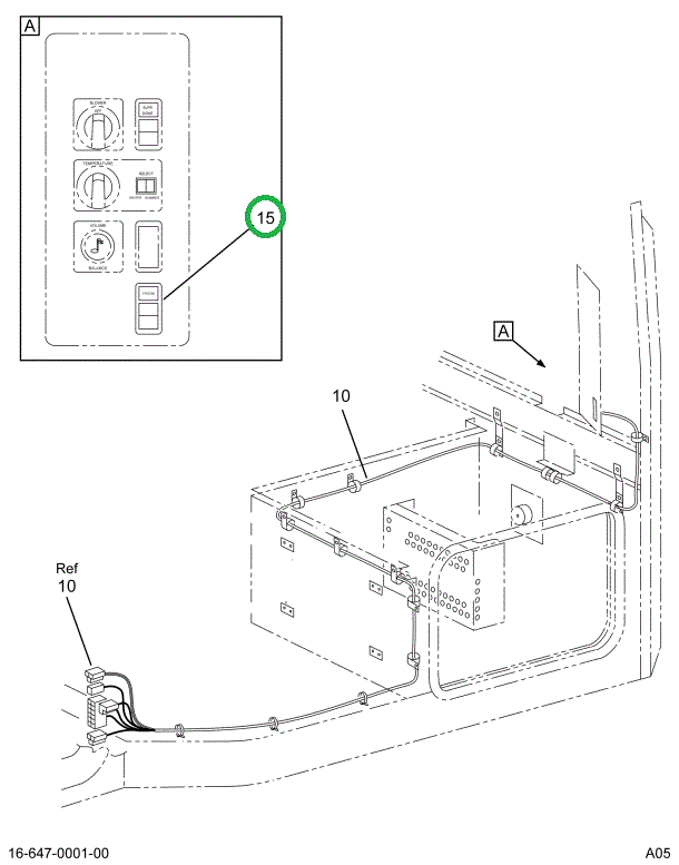 2024897C1 HARNESS,SWITCH,LIGHT FRIDGE