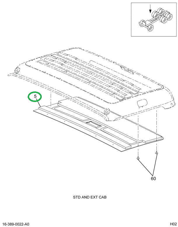 2025008C1 LINING HD RF TRM Q/BRWN VNYL