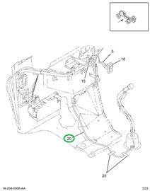 2025072C93 HARNESS 2 SPEED SHIFT CONT