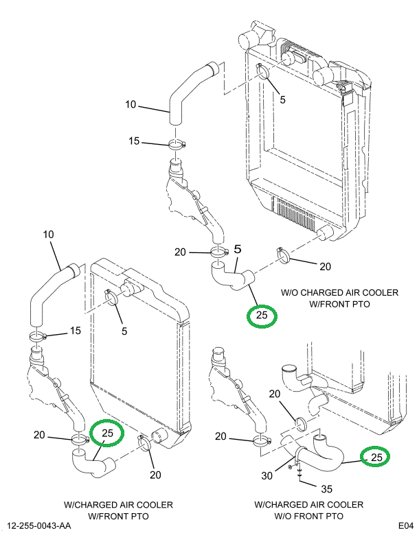 2026925C1 HOSE RAD OUTLET