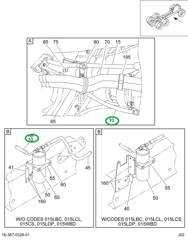 2027246C91 HOSE DRYER TO EVAP