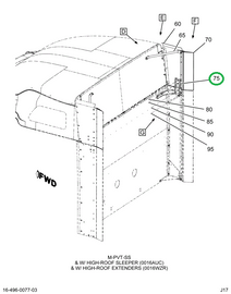 2027439C2 SUPPORT AIR DFLCTR SD EXT RH