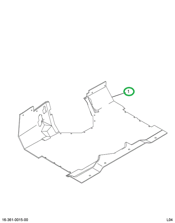 2027756C2 MAT FLOOR PRECUT
