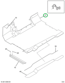 2027758C2 MAT FLOOR (BLANK W/O HOLES)