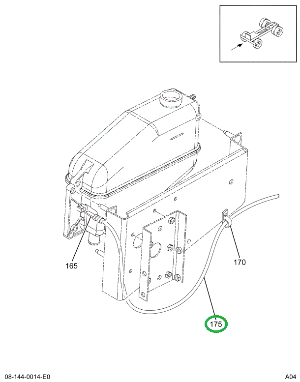 2027882C92 CABLE ASM*ASM* LOW COOLANT LEV