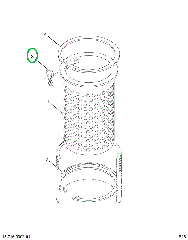 2028426C1 CLIP, CHAIN FUEL CAP