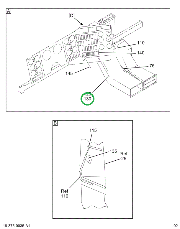 2028428C1 KNOB,AIR RECIRCULATION