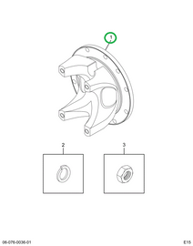 2028504C1 FLANGE COMP BRK DRUM 1610