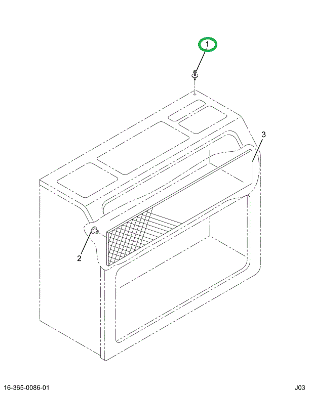 2028653C1 FASTENER TRIM PEARL GRAY