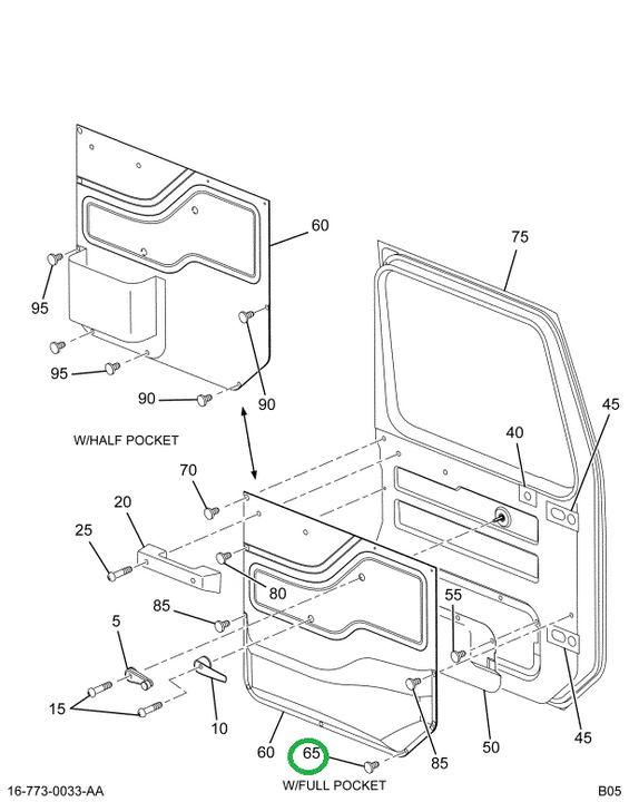 2028654C1 FASTENER TRIM BLACK