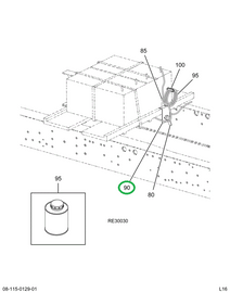 2029186C2 Bracket, Battery Disconnect Sw