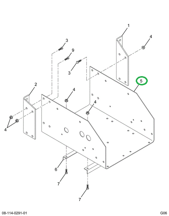 2029260C2 TRAY BATTERY*BATTERY*BOX 4700