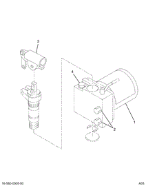 2029385C91 PUMP,HYD CAB LIFT MANUAL (SBA)