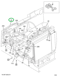 2029587C92 HOSE EVAP MNFLD TO COMPR