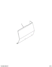 2029751C93 COVER INSTR PNL RT LWR BLCK