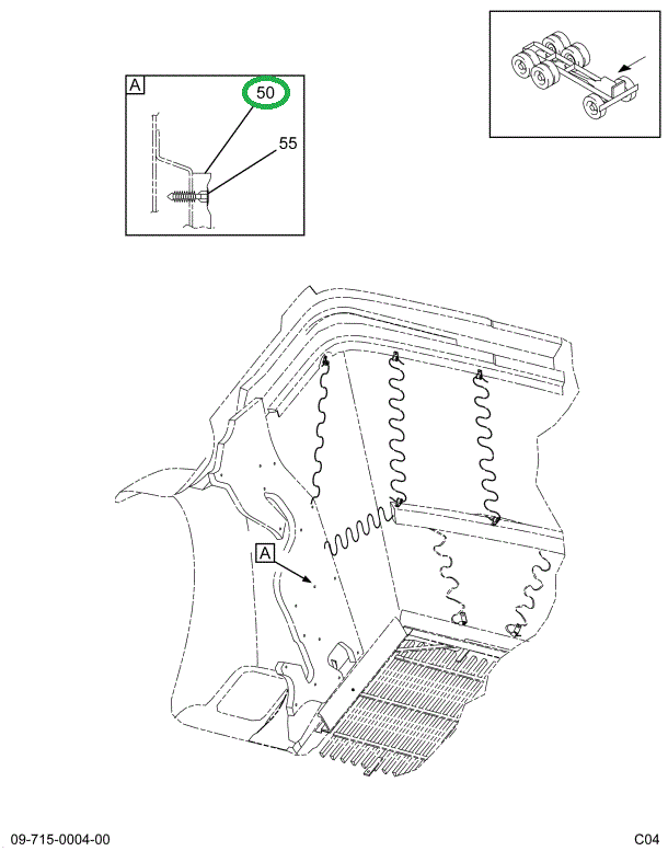 2030967C1 INSULATR,INSULATOR SND DDNR RH