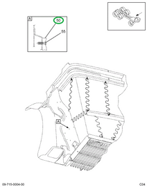 2030967C1 INSULATR,INSULATOR SND DDNR RH