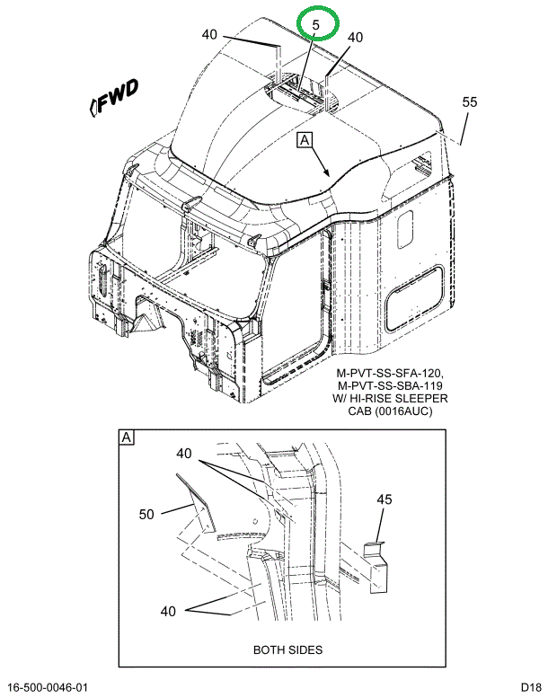 2031032C3 PLATE , DOME LIGHT MTG BUNK