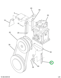 2031863C1 BRACKET,FREON COMPR ADJ OR ADJ