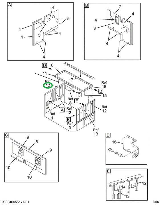 2031902C1 Support, Bunk Hder Upper