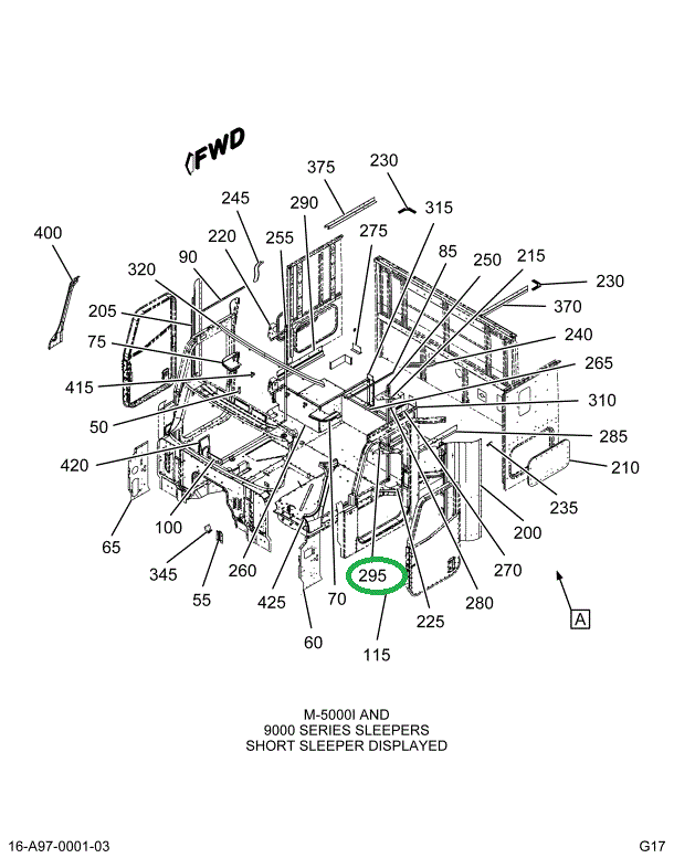 2032390C2 BRACKET CONT CABLES LUGG DR