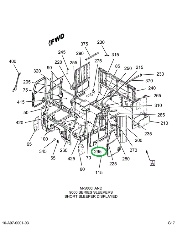 2032390C2 BRACKET CONT CABLES LUGG DR