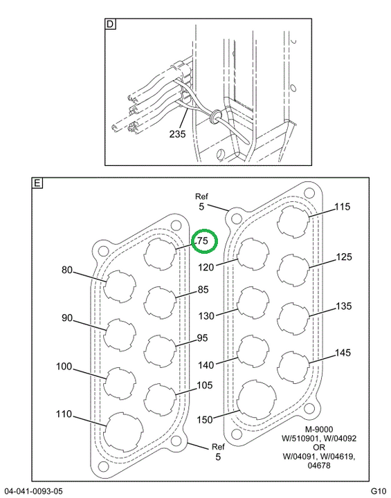 2032513C2 PLUG BUTTON*7/8 HOLE BPF-7/8-6