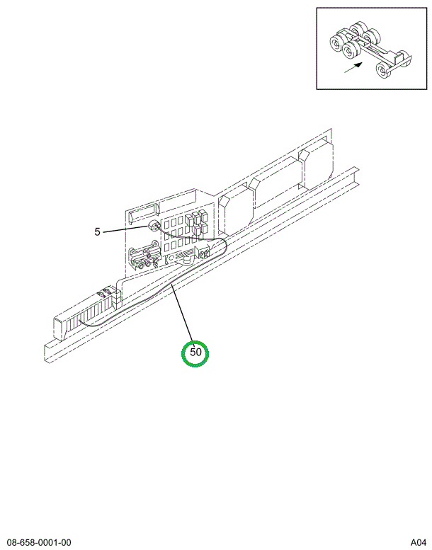 2033881C91 HARNESS INSTR WIRING CAB GAUGE