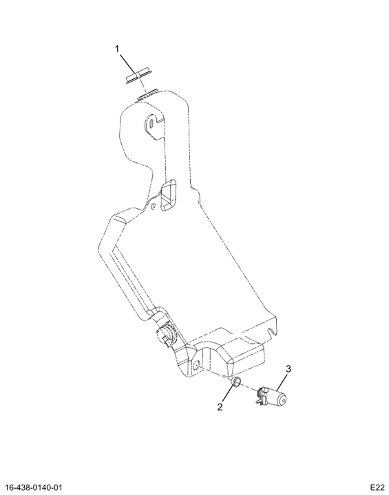 2033902C92 WASHER WINDSHIELD L/LVL SENSOR