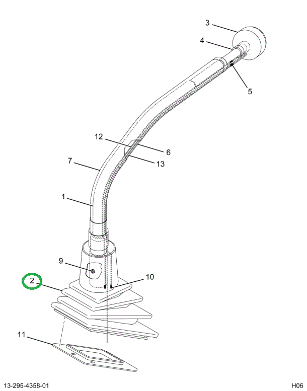 2034139C1 SEAL GEAR SHIFT LVR/HSG