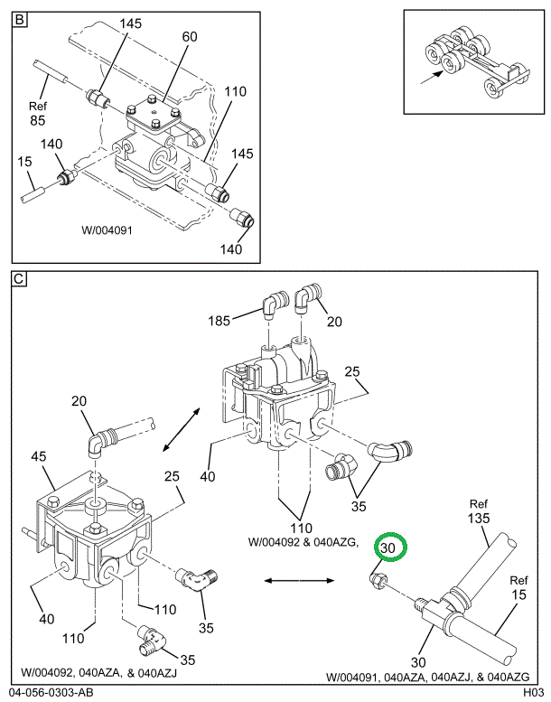 2034955C1 TEE PUSH TO CONNECT*