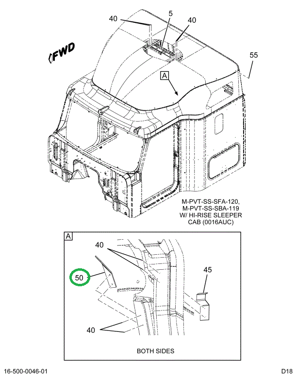 2034957C1 BRACKET CABINET MTG RH