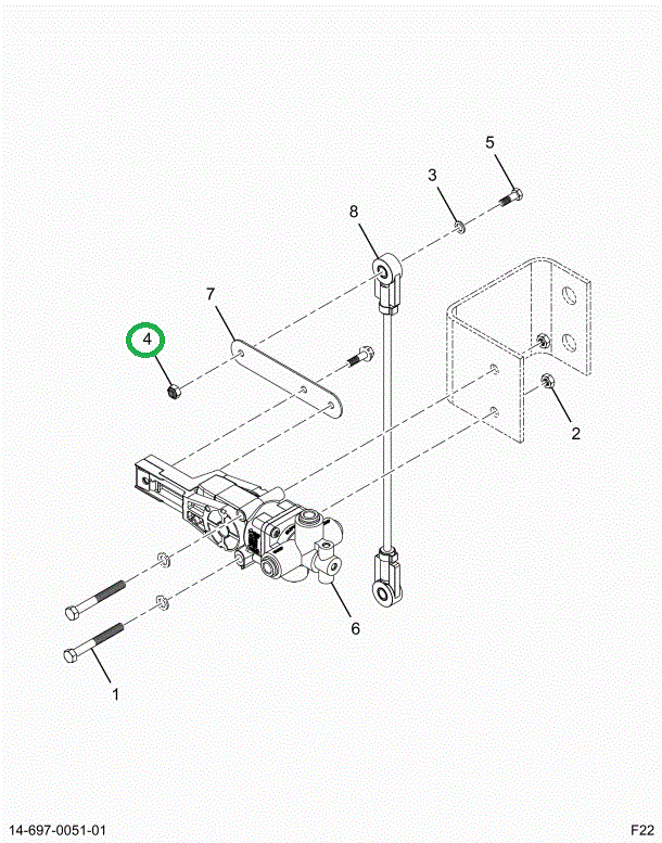 2035272C1 NUT ELASTIC STOP METRIC 6