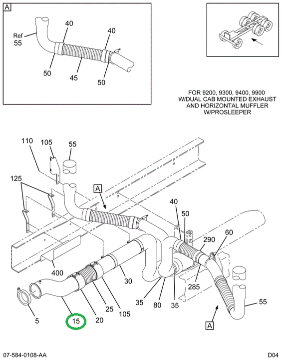 2035494C1 PIPE EXHAUST