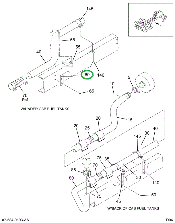 2035533C2 BRACKET EXH PIPE