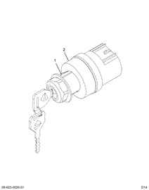 2035575C92 SWITCH IGN (RANDOM KEY CODE)