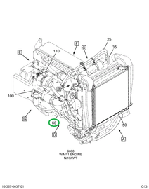 2036548C91 HOSE COND TO DRIER W/134A