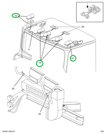 2036888C1 SCREW MACH SPL PN HD 10-24X1.5