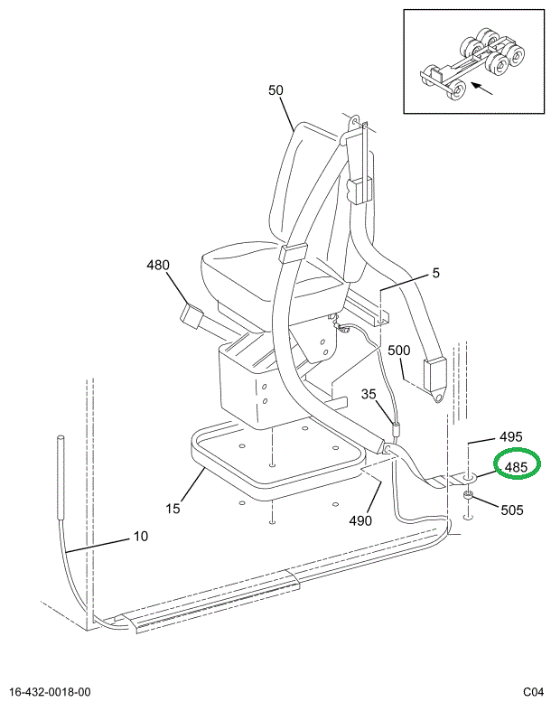 2037145C1 BELT TETHER 14