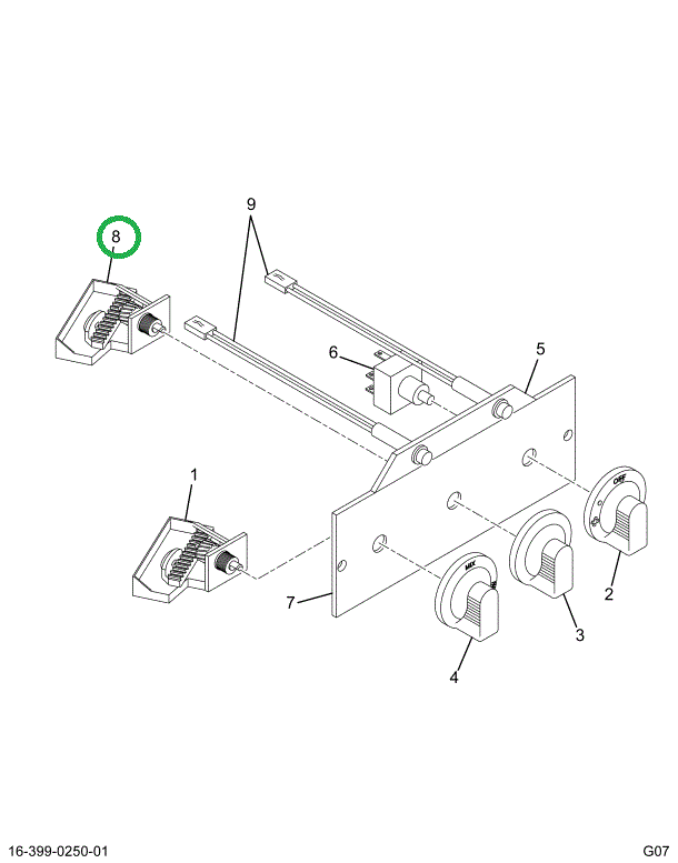 2037580C91 CONTROL HEATER