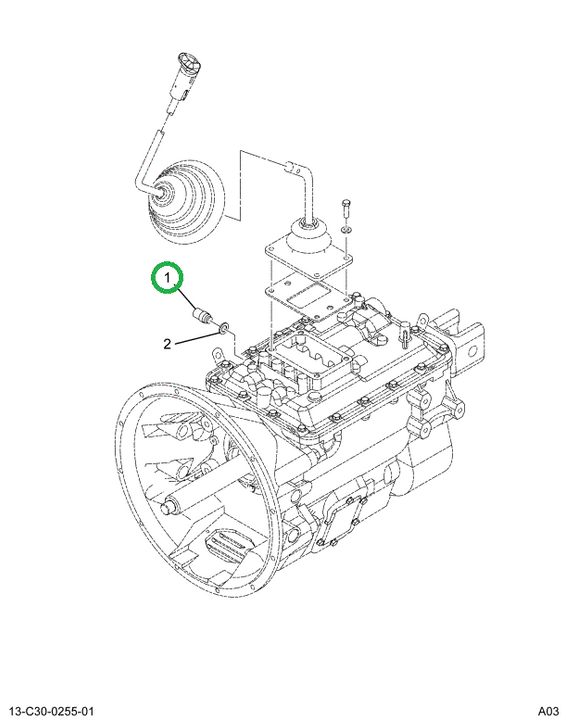 2038062C1 SWITCH LIGHT BACK-UP 9/16-18