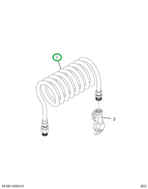 2038437C92 HOSE, AIR TRAILER 15 FOOT COIL