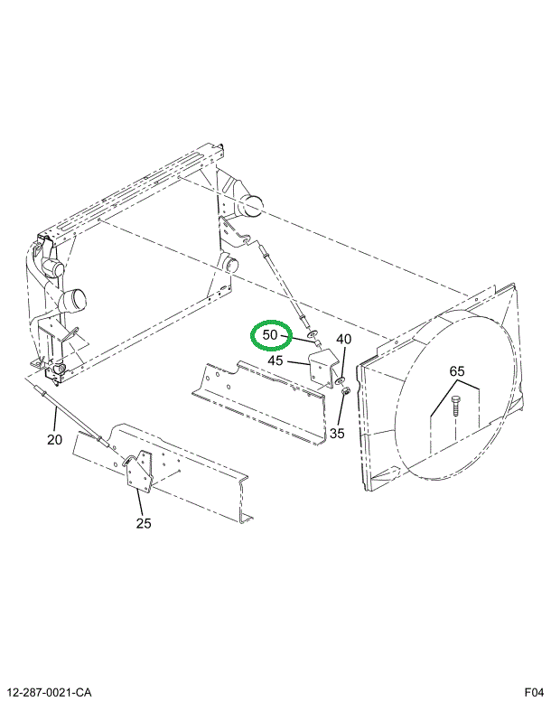 2038724C1 BUSHING RAD SUPT BRKT