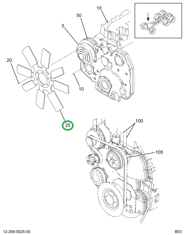 2039347C1 FAN ENG COOLING 28