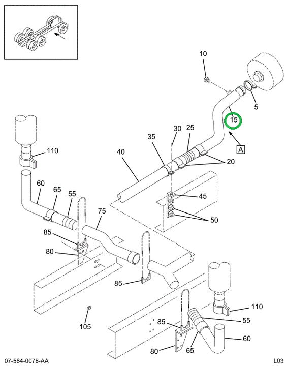 2039971C2 PIPE EXHAUST