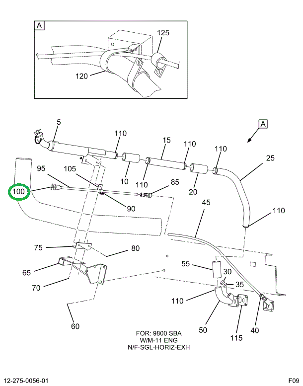 2040042C2 GAUGE OIL LEVEL DIP STICK